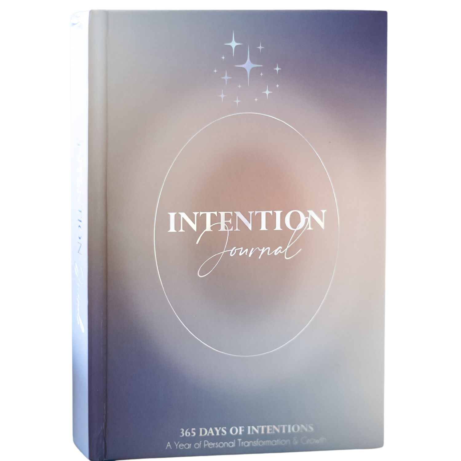 Minimalist hardcover 365 intention journal 